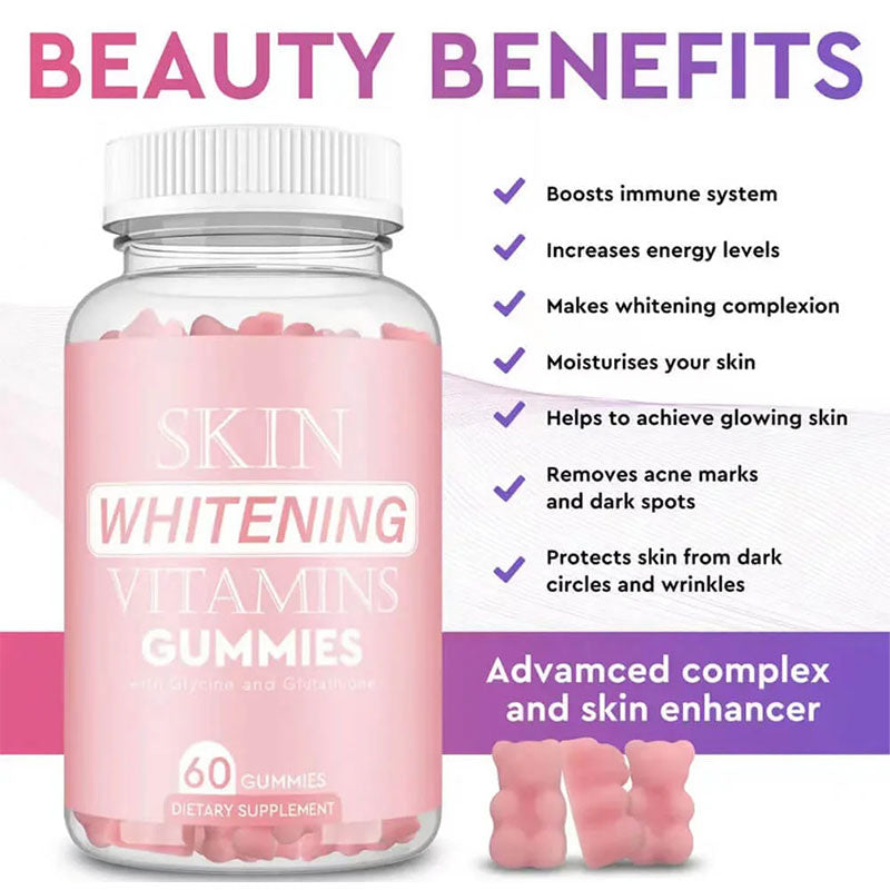 Glutathione Strawberry Gummies with Vitamins