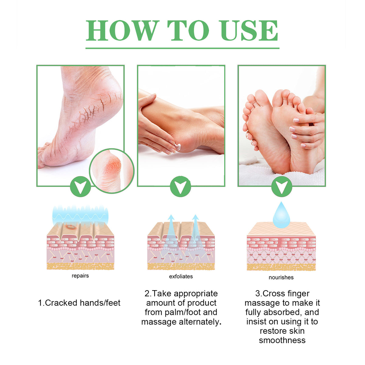 Dry Hand & Foot Repair Cream