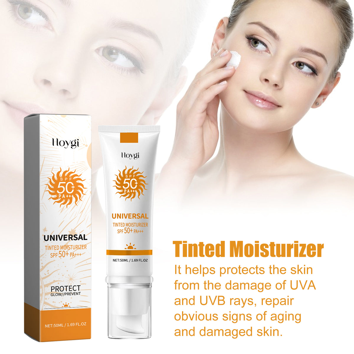 HOYGI Tinted Moisturizer SPF 50+