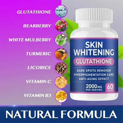 Glutathione Capsules with Ginger, Licorice & Papaya