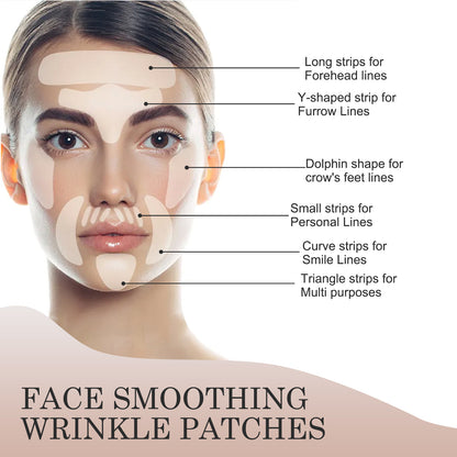 Collagen Facial Lifting & Firming Silicone Patches