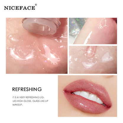 Niceface Glassy Clear Lip Gloss