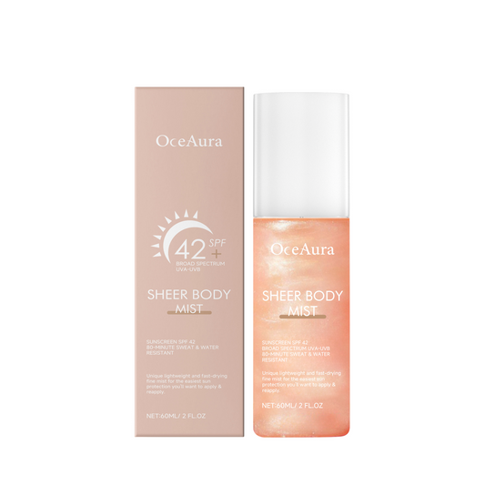 OceAura Body Sunscreen Spray with Titanium Dioxide & Vitamin C