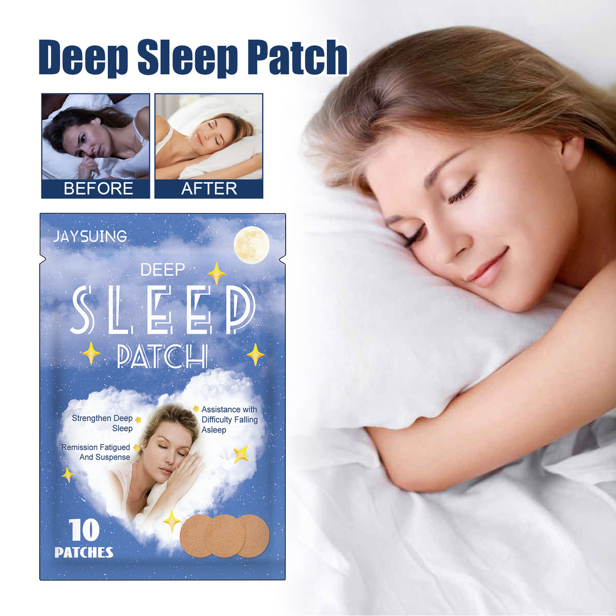 Sleep Relaxation Patches with Lavender & Valerian