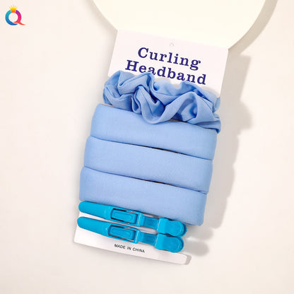 No-Heat Hair Curling Band for Soft Waves