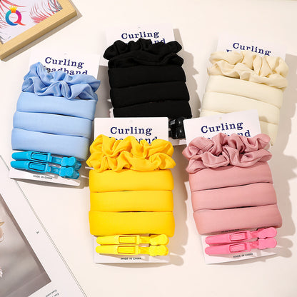 No-Heat Hair Curling Band for Soft Waves