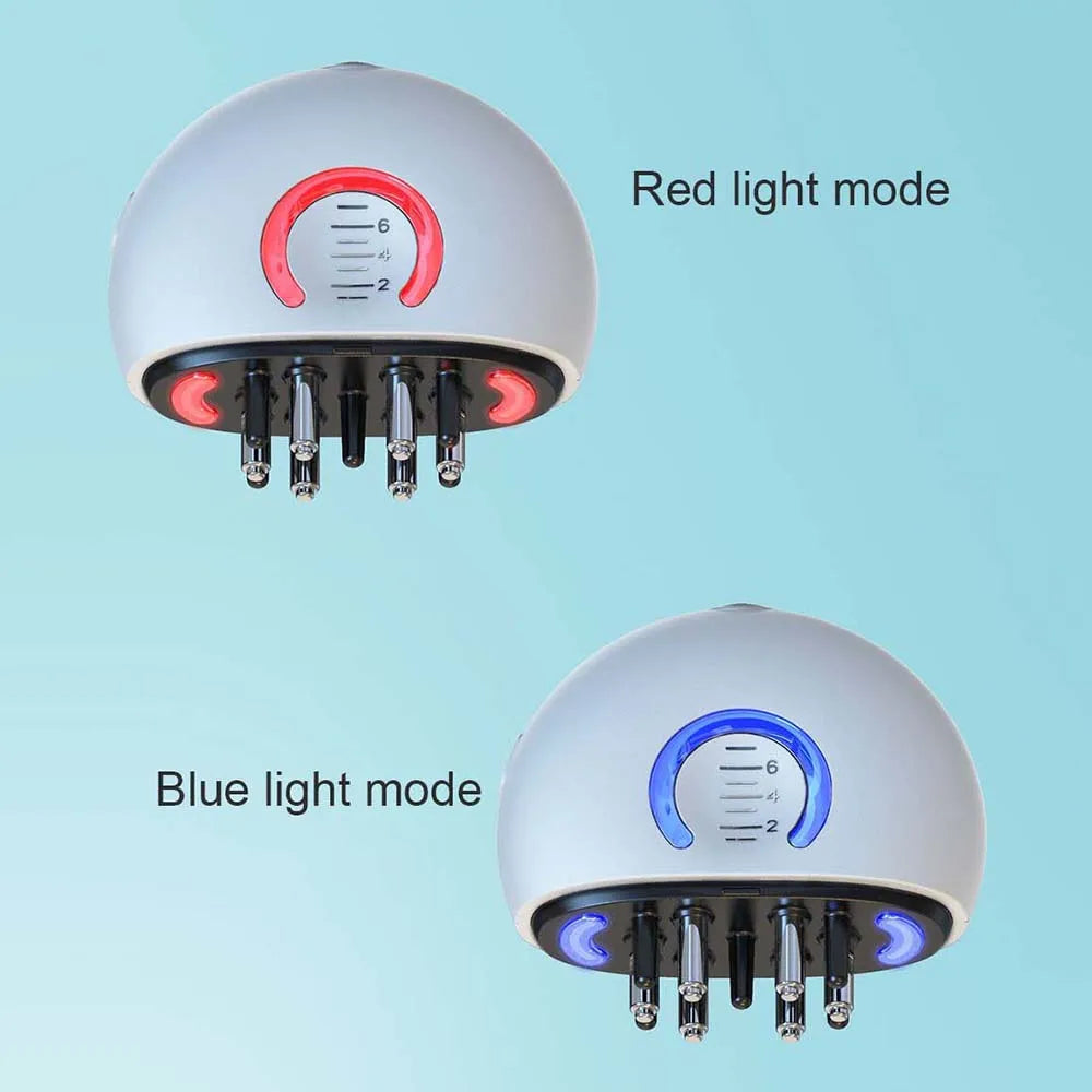LED Scalp Massager & Hair Serum Applicator with 7ml Reservoir