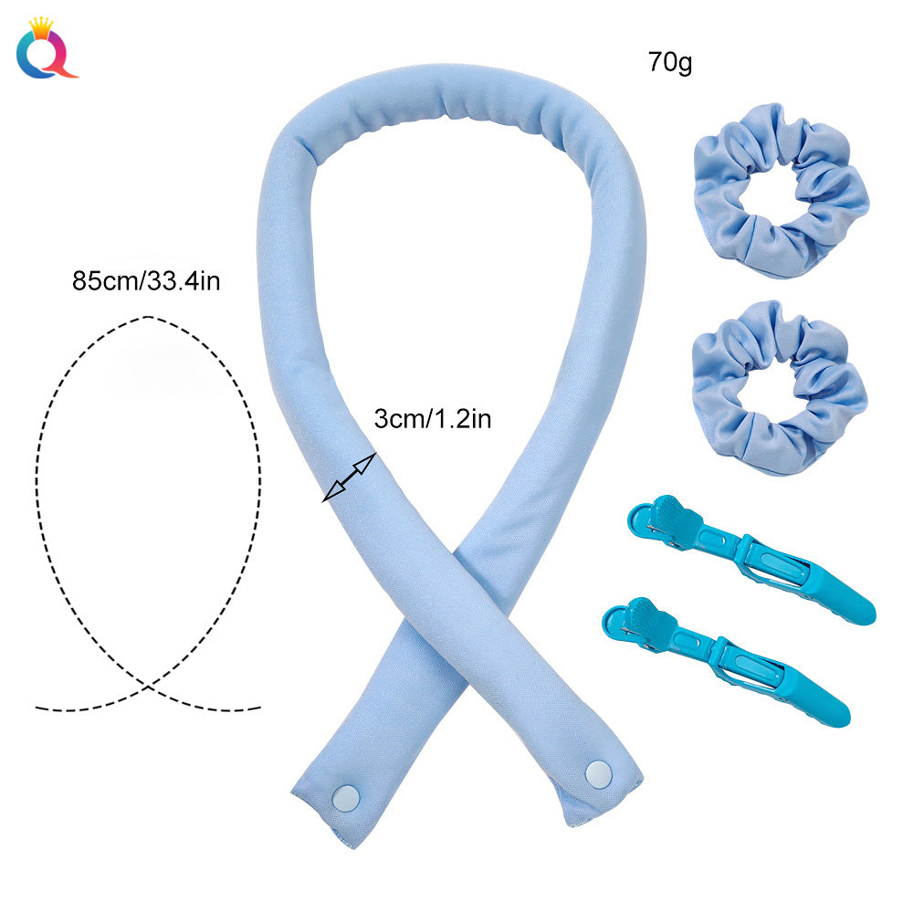 No-Heat Hair Curling Band for Soft Waves