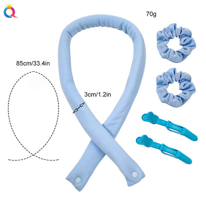 No-Heat Hair Curling Band for Soft Waves
