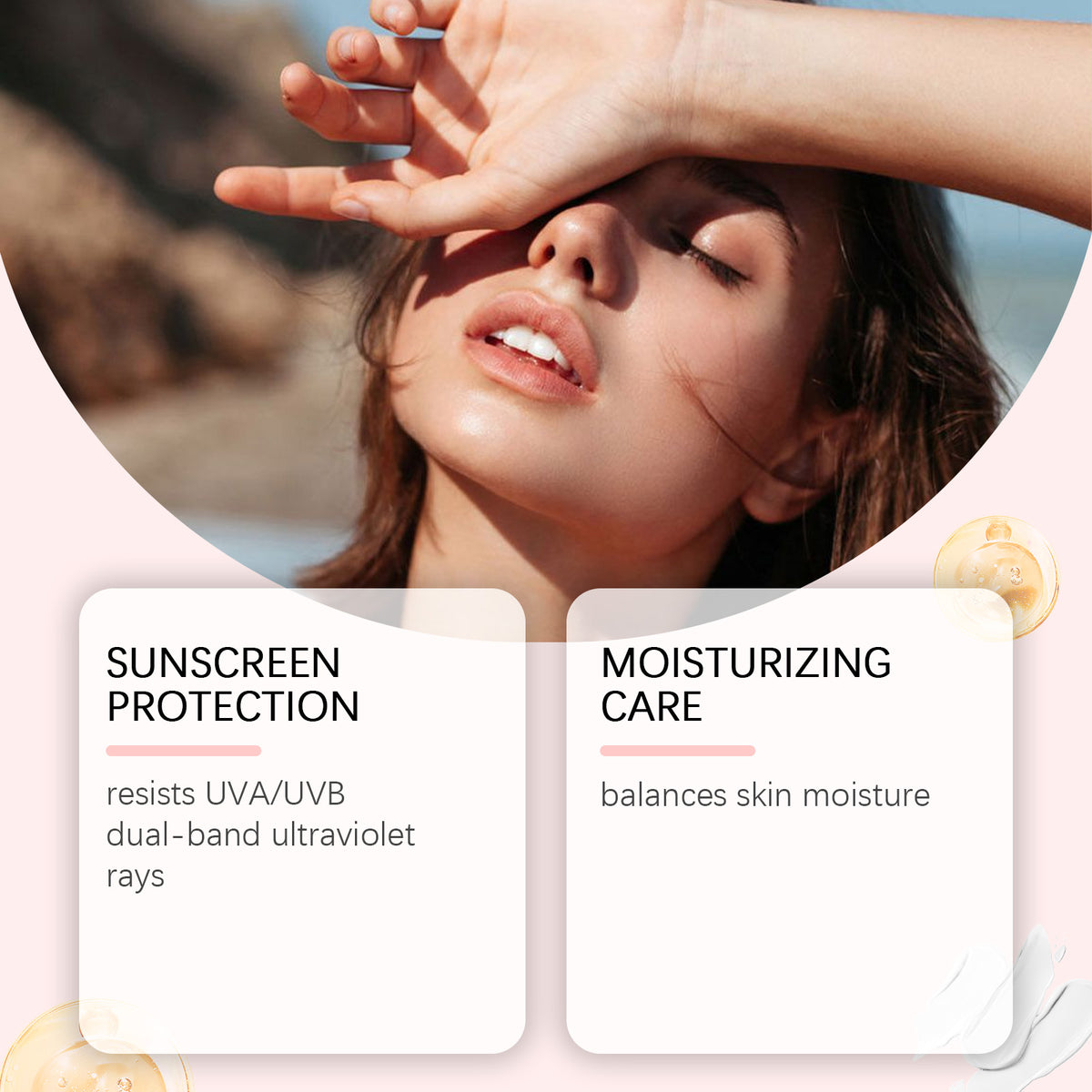 OceAura Body Sunscreen Spray with Titanium Dioxide & Vitamin C