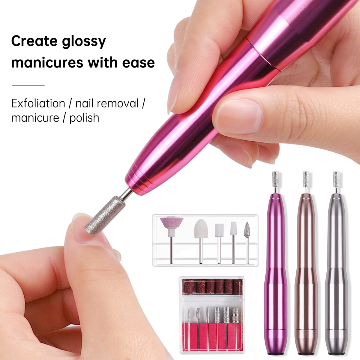Portable Electric Nail Drill 20,000 RPM