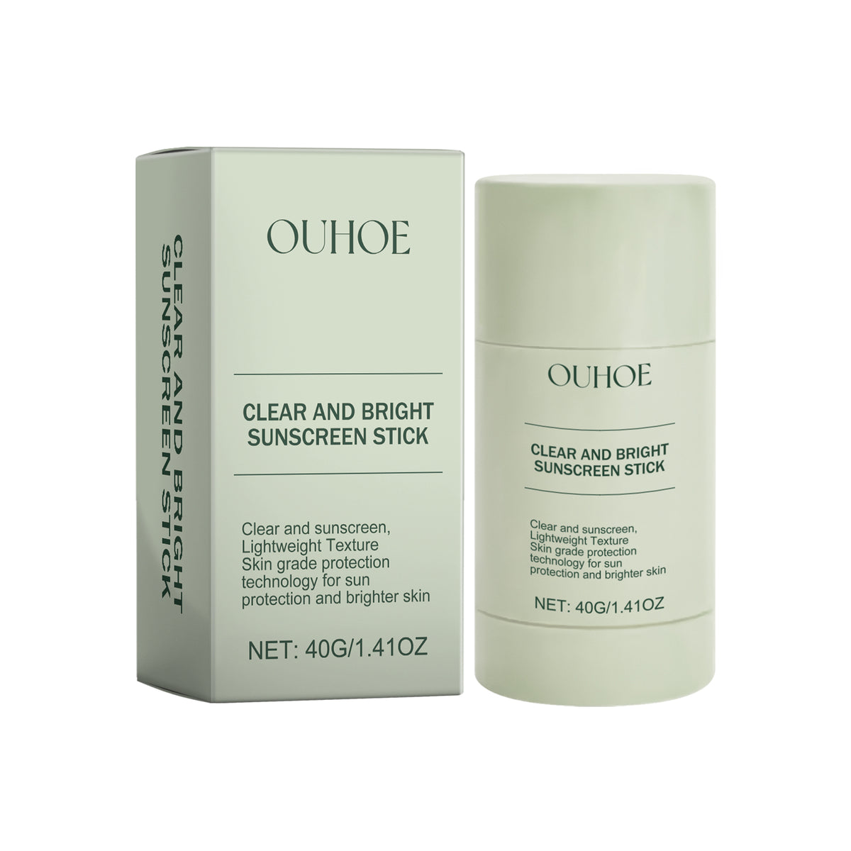 OUHOE Clear Sunscreen Stick  Transparent UV Protection