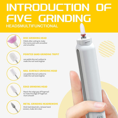USB Rechargeable Electric Nail Drill