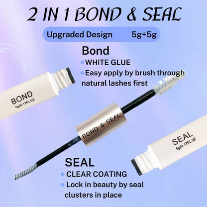 120-Cluster DIY False Eyelash Extension Kit