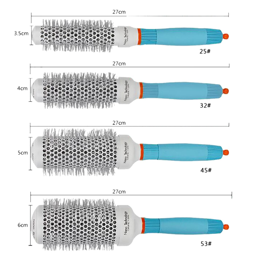 Professional Ceramic Round Hair Brush