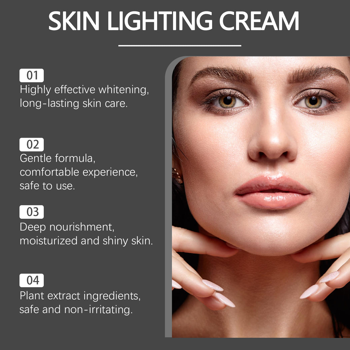 Brightening & Moisturizing Face Cream with Niacinamide & Vitamin C