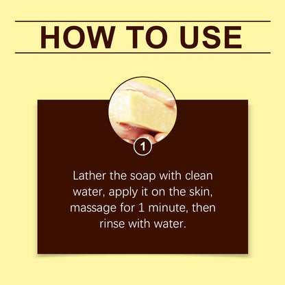 OceAura Lemon Herbal Vitamin C Soap with Shea Butter & Tea Tree Oil