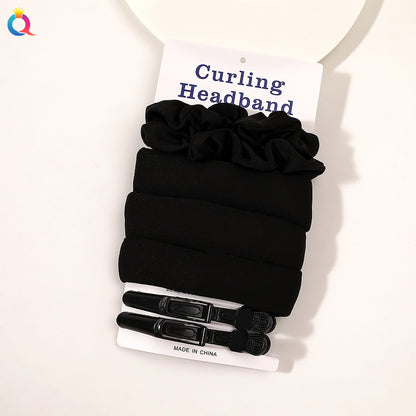 No-Heat Hair Curling Band for Soft Waves
