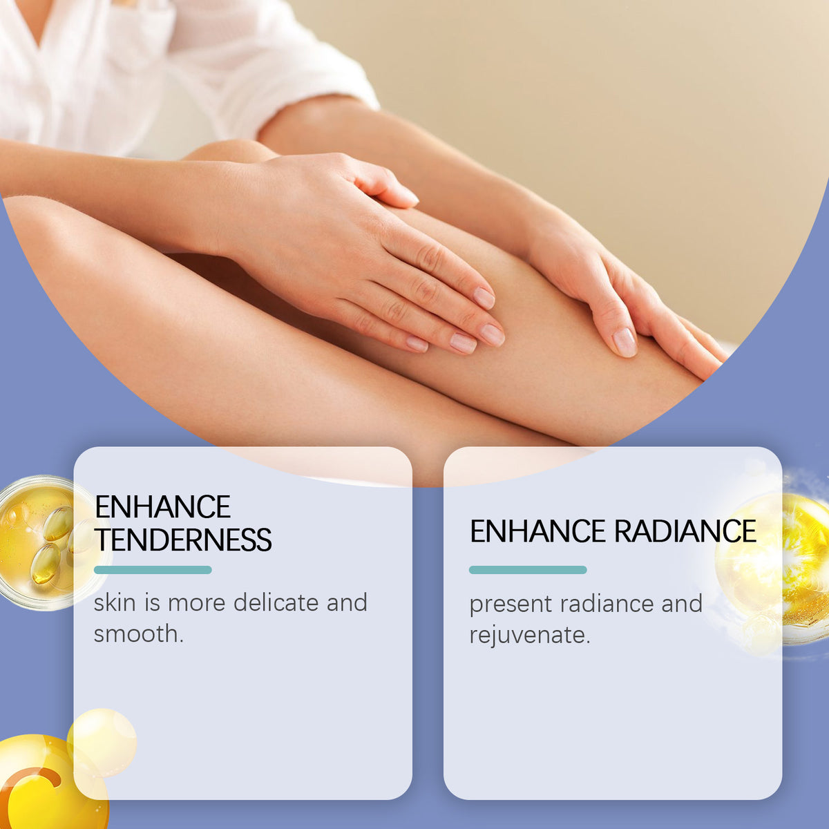 OUHOE Brightening & Moisturizing Body Cream with Vitamin C