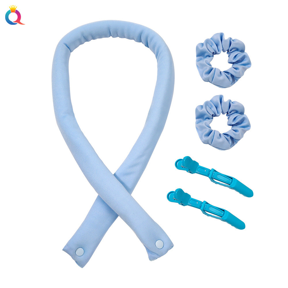 No-Heat Hair Curling Band for Soft Waves