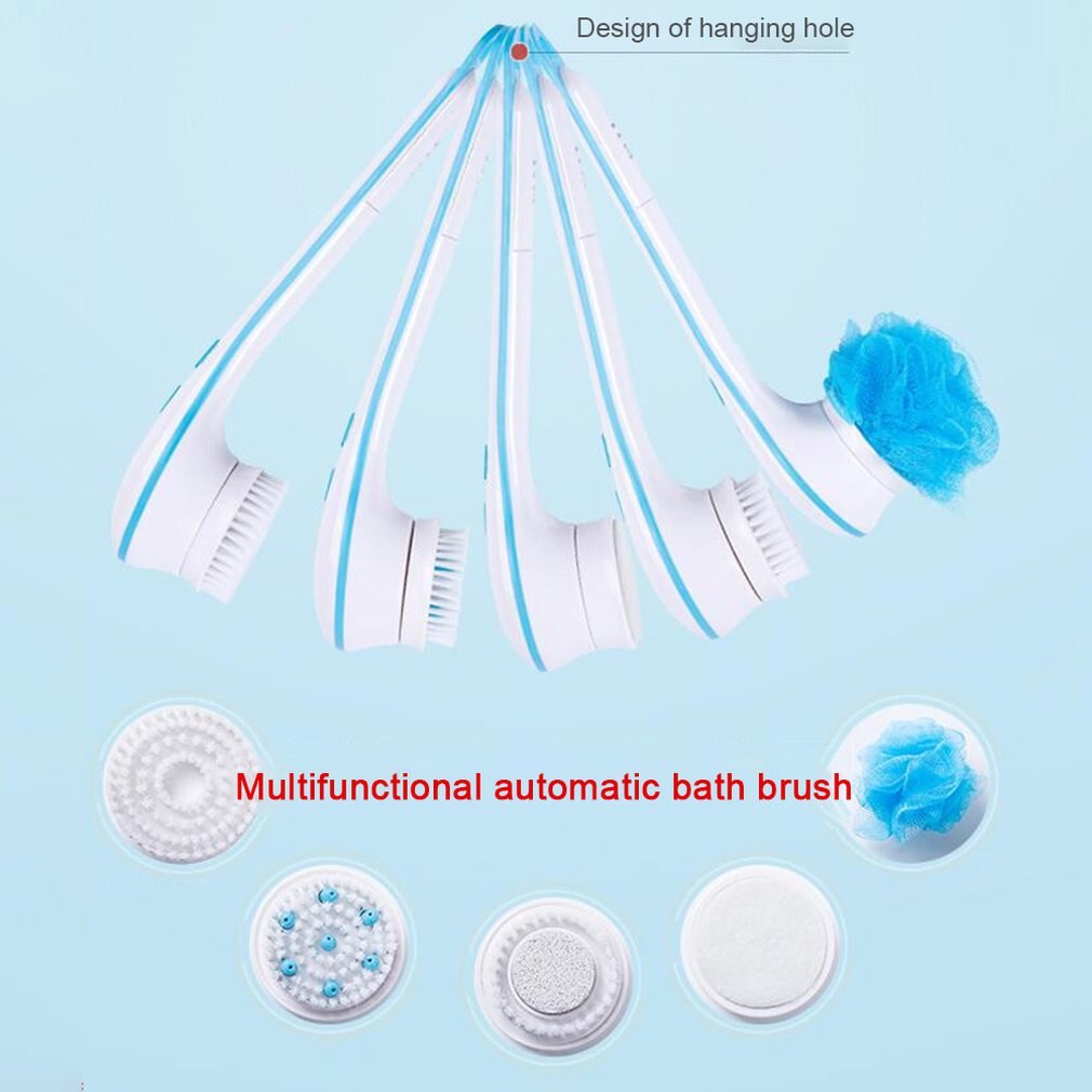 5-in-1 Electric Bath & Body Cleansing Brush