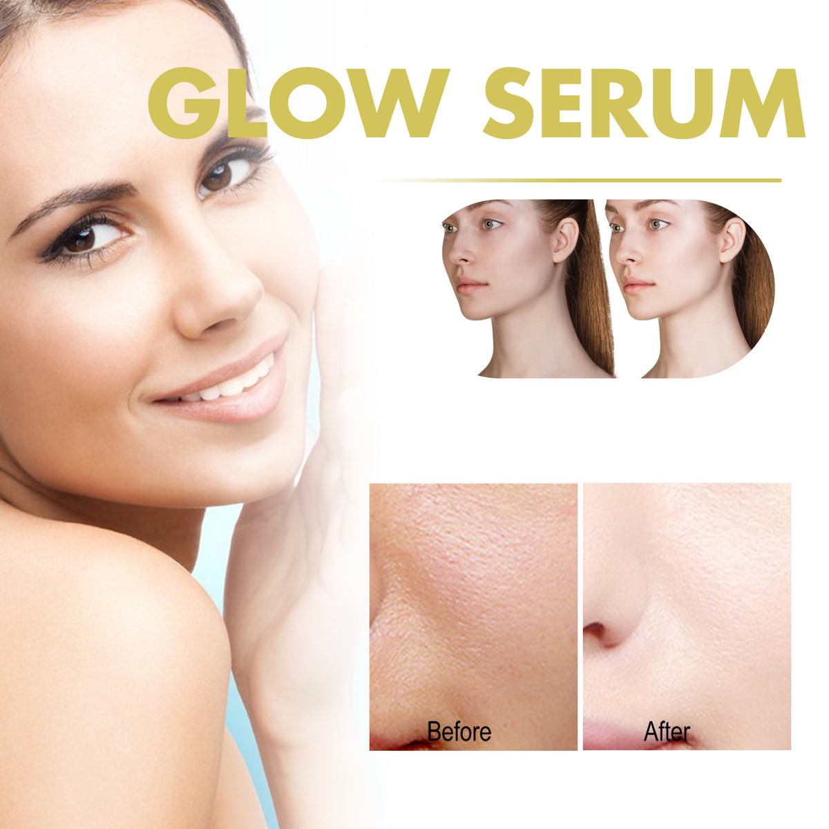 Hoygi Glow Facial Serum with Hyaluronic Acid & Propolis