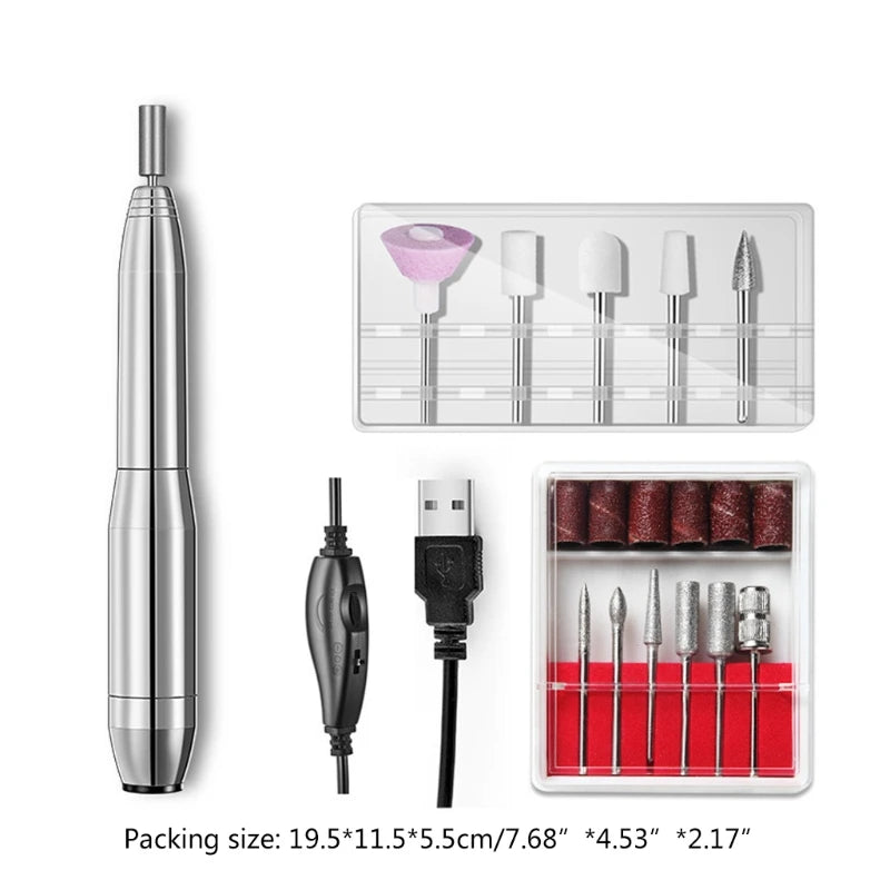 Portable Electric Nail Drill 20,000 RPM