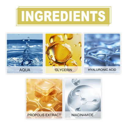 Hoygi Glow Facial Serum with Hyaluronic Acid & Propolis