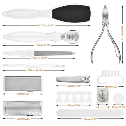 22-Piece Manicure & Pedicure Care Set