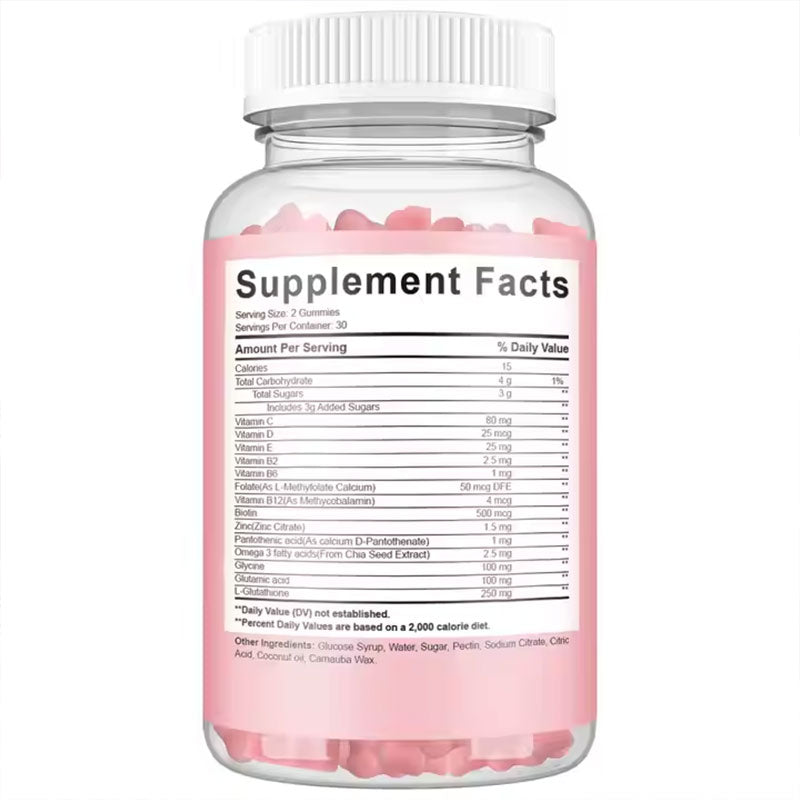 Glutathione Strawberry Gummies with Vitamins